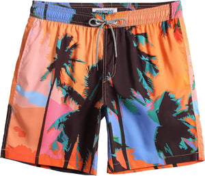 Slim Fit Quick Dry Swim Trunks