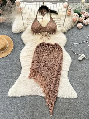 Women 2 Piece Cover Up Set