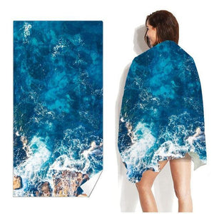 Microfiber Bath Towels - Vacation Swim