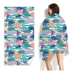 Microfiber Bath Towels - Vacation Swim