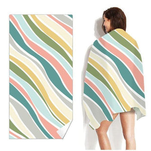 Microfiber Bath Towels - Vacation Swim