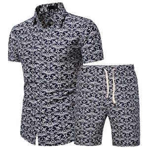 Men's Short Sleeve Short Set