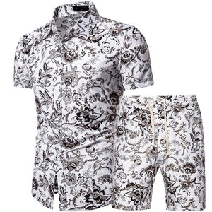 Men's Short Sleeve Short Set